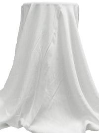 White/Mid Gray 100% Cotton Vertical Stripe Weave Yarn-Dyed Shirting - NY Designer - 56W