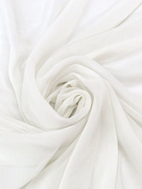 White Smoke 100% Polyester Chiffon 62W