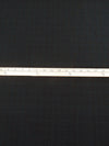 Black/Dark Charcoal Gray/Dark Imperial Blue 100% Worsted Wool Plaid Weave Tropical Weight Suiting - NY Designer - 60W