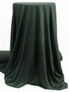 Dark Muted Evergreen Rayon/Lycra Jersey Knit 58W