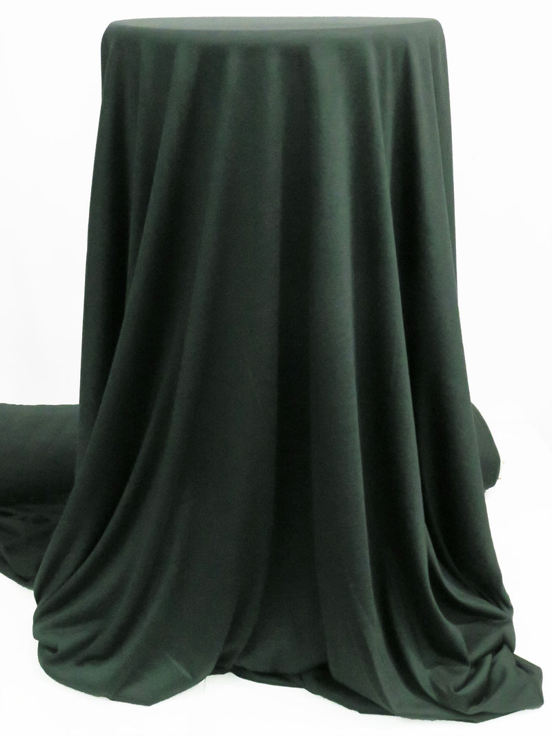 Dark Muted Evergreen Rayon/Lycra Jersey Knit 58W