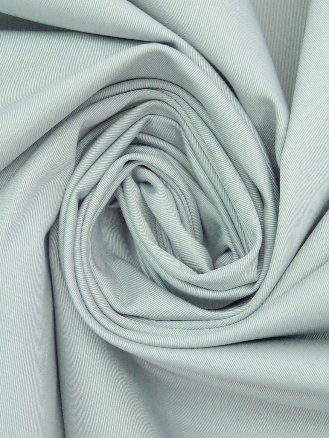 Ash Gray Cotton/Lycra Stretch Twill Bottom Weight Woven - NY Designer - 56W