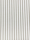 Taupe/White 100% Cotton Vertical Stripe Shirting - NY Designer - 58W