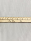 Taupe/White 100% Cotton Vertical Stripe Shirting - NY Designer - 58W