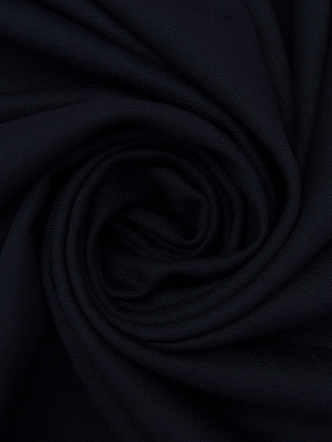 Dark Midnight Navy Wool/Nylon Twill Suiting - NY Designer - 60W