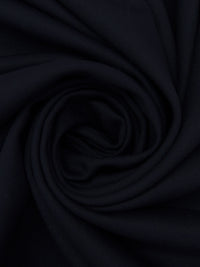 Dark Midnight Navy Wool/Nylon Twill Suiting - NY Designer - 60W