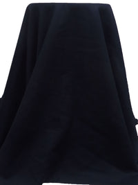 Dark Midnight Navy Wool/Nylon Twill Suiting - NY Designer - 60W