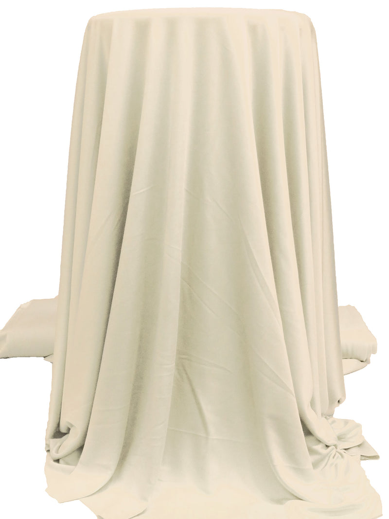 Champagne Rayon/Lycra Interlock Knit - NY Designer - 58W