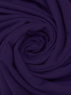 Russian Violet Polyester/Nylon/Spandex Power Stretch Sweatshirt Fleece - Polartec - 64W