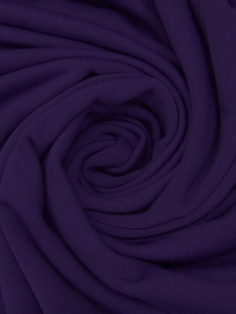 Russian Violet Polyester/Nylon/Spandex Power Stretch Sweatshirt Fleece - Polartec - 64W