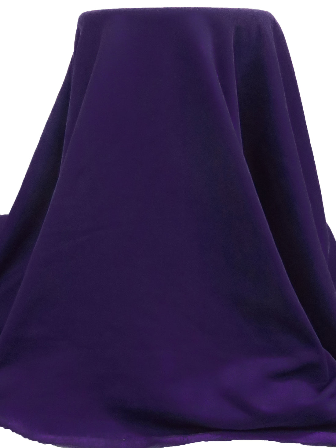 Russian Violet Polyester/Nylon/Spandex Power Stretch Sweatshirt Fleece - Polartec - 64W