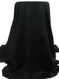 Raven Black Cotton/Rayon/Polyester Sateen Shirting - NY Designer - 58W