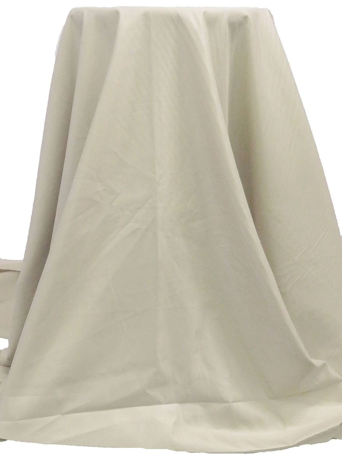 Soft Mushroom 100% Cotton Satin Twill Shirting - NY Designer - 58W