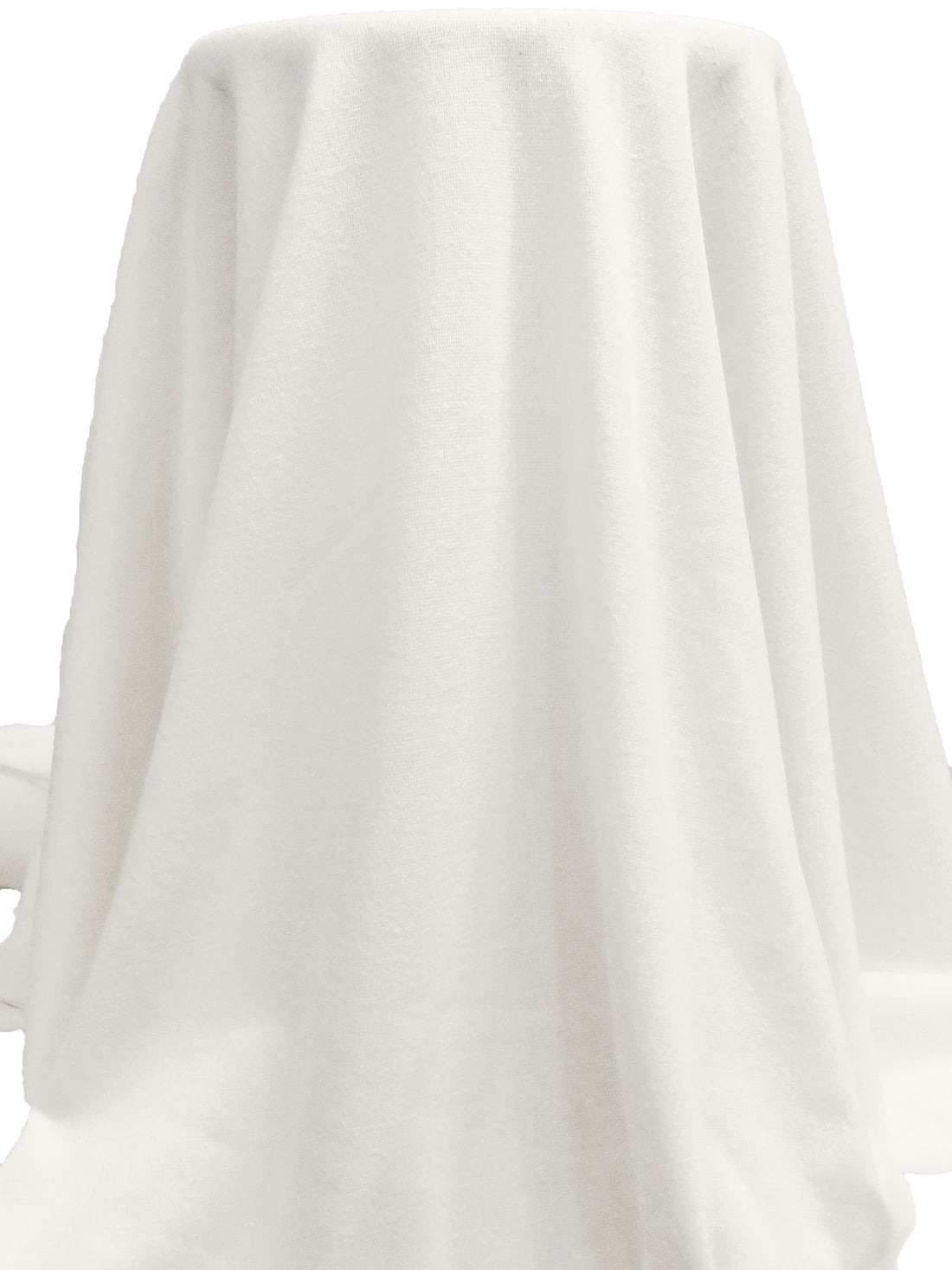 Warm Off-White Cotton/Polyester Terry Knit 61W