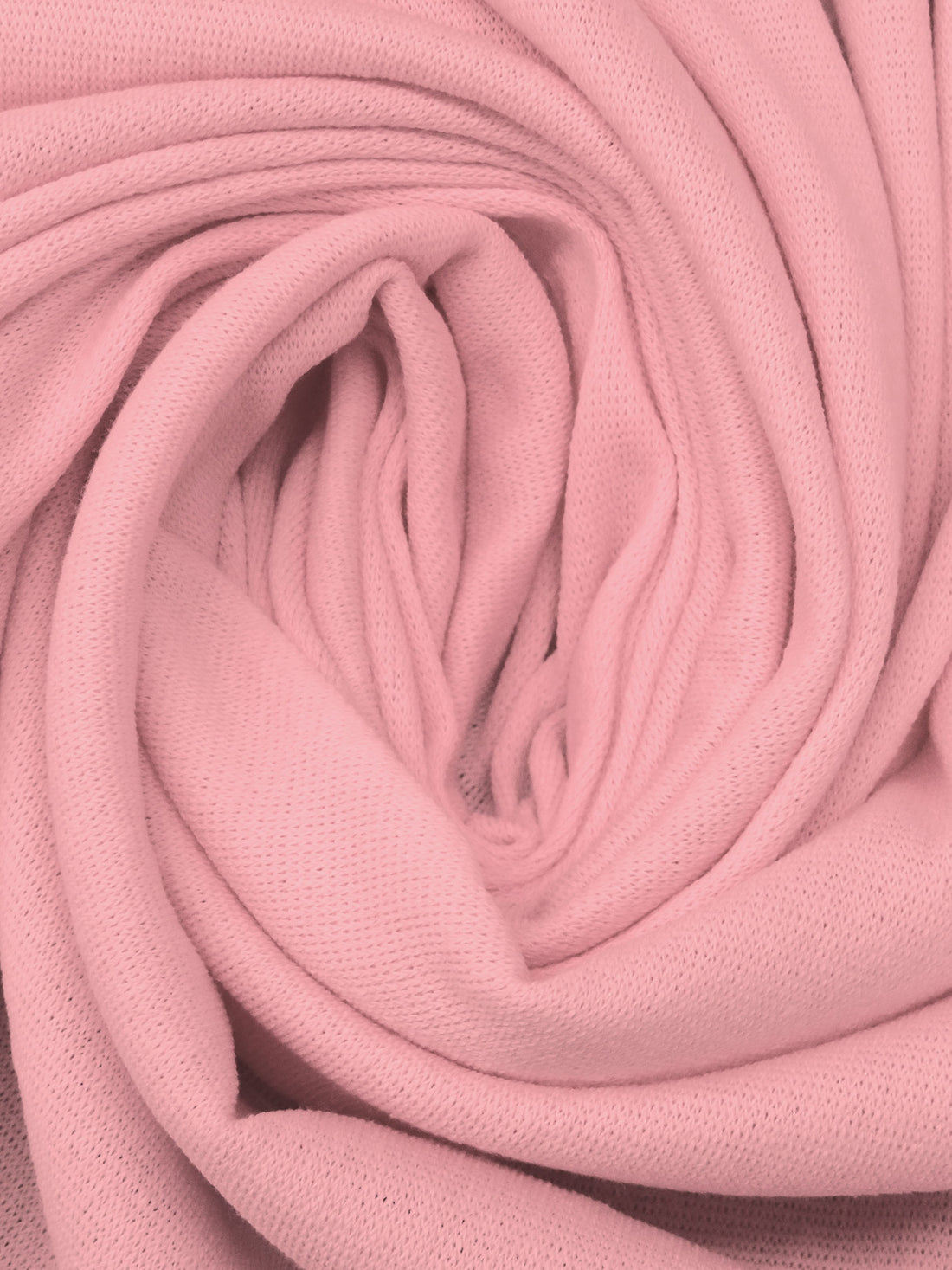 Light Pink Cotton/Polyester Terry Knit 63W