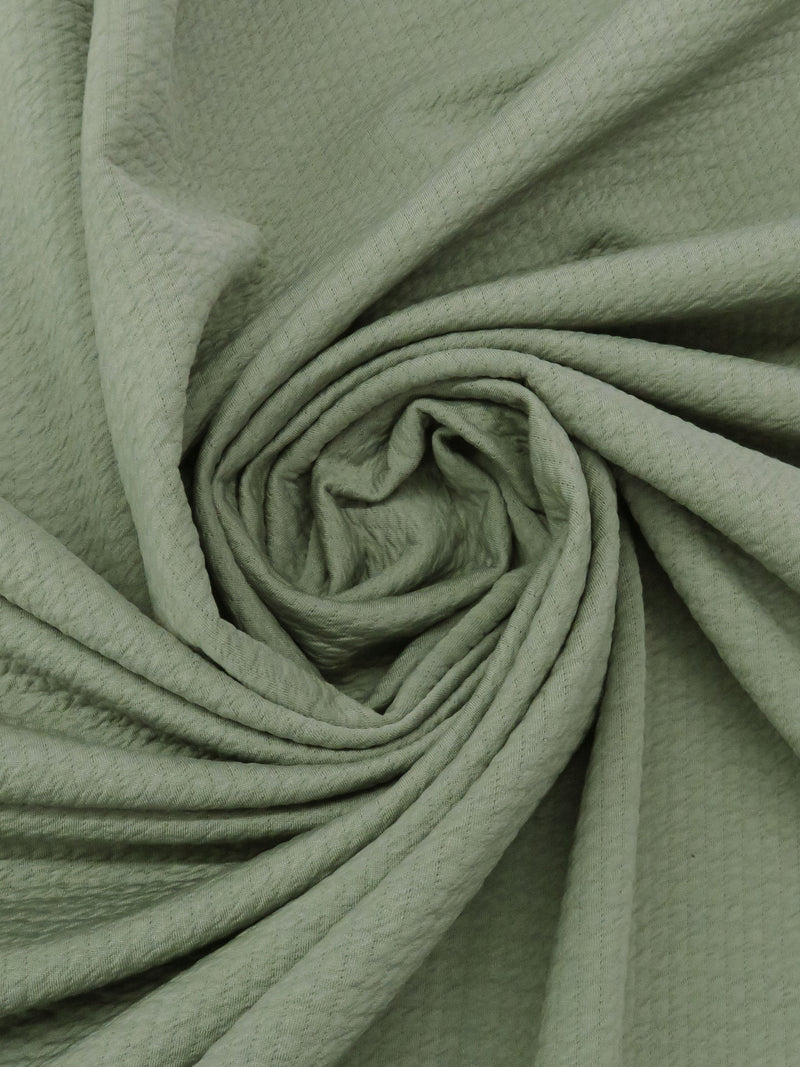 Sage 100% Polyester Power Air Grid Double Knit - Polartec - 64W
