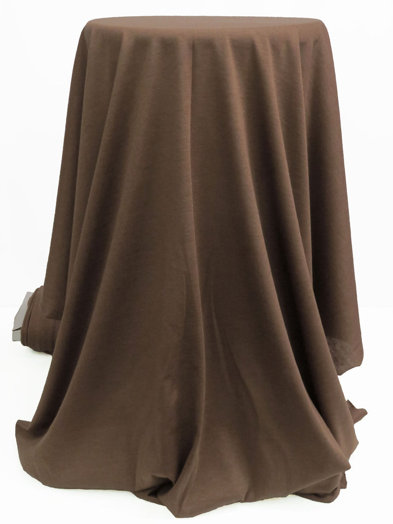 Walnut 100% Rayon Jersey Knit 42W