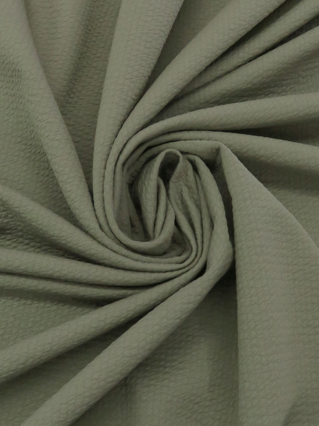 Muted Laurel Green 100% Polyester Power Air Grid Double Knit - Polartec - 60W