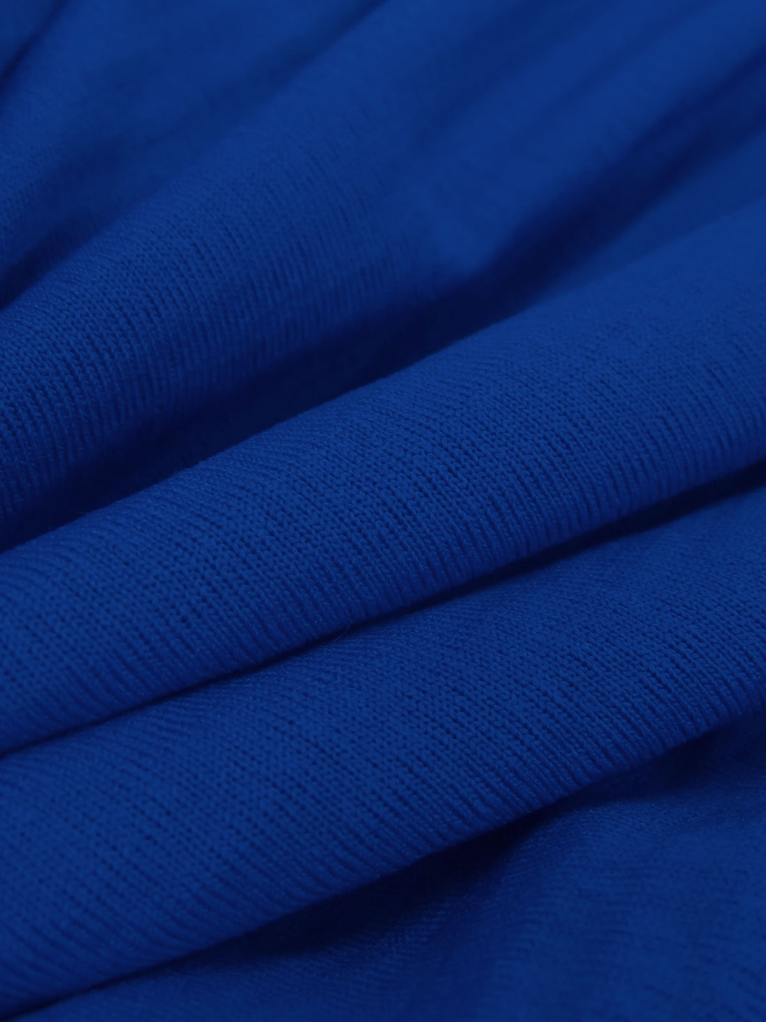 Resolution Blue Polyester/Spandex Power Grid Fleece Knit - Polartec - 62W