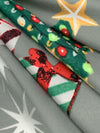 Dolphin Gray/White/Red/Multi Polyester/Lycra Christmas Decor Print Double Brushed Knit 56W