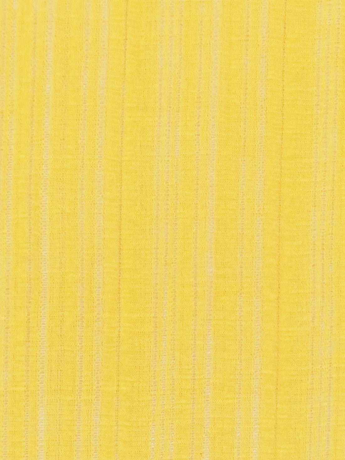 Fresh Pineapple Yellow 100% Rayon Vertical Burnout Stripe Tissue Jersey Knit 34W