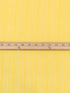 Fresh Pineapple Yellow 100% Rayon Vertical Burnout Stripe Tissue Jersey Knit 34W