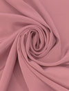 Parrot Pink 100% Silk Crepe de Chine - NY Designer - 42W