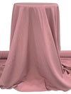 Parrot Pink 100% Silk Crepe de Chine - NY Designer - 42W