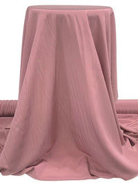 Parrot Pink 100% Silk Crepe de Chine - NY Designer - 42W