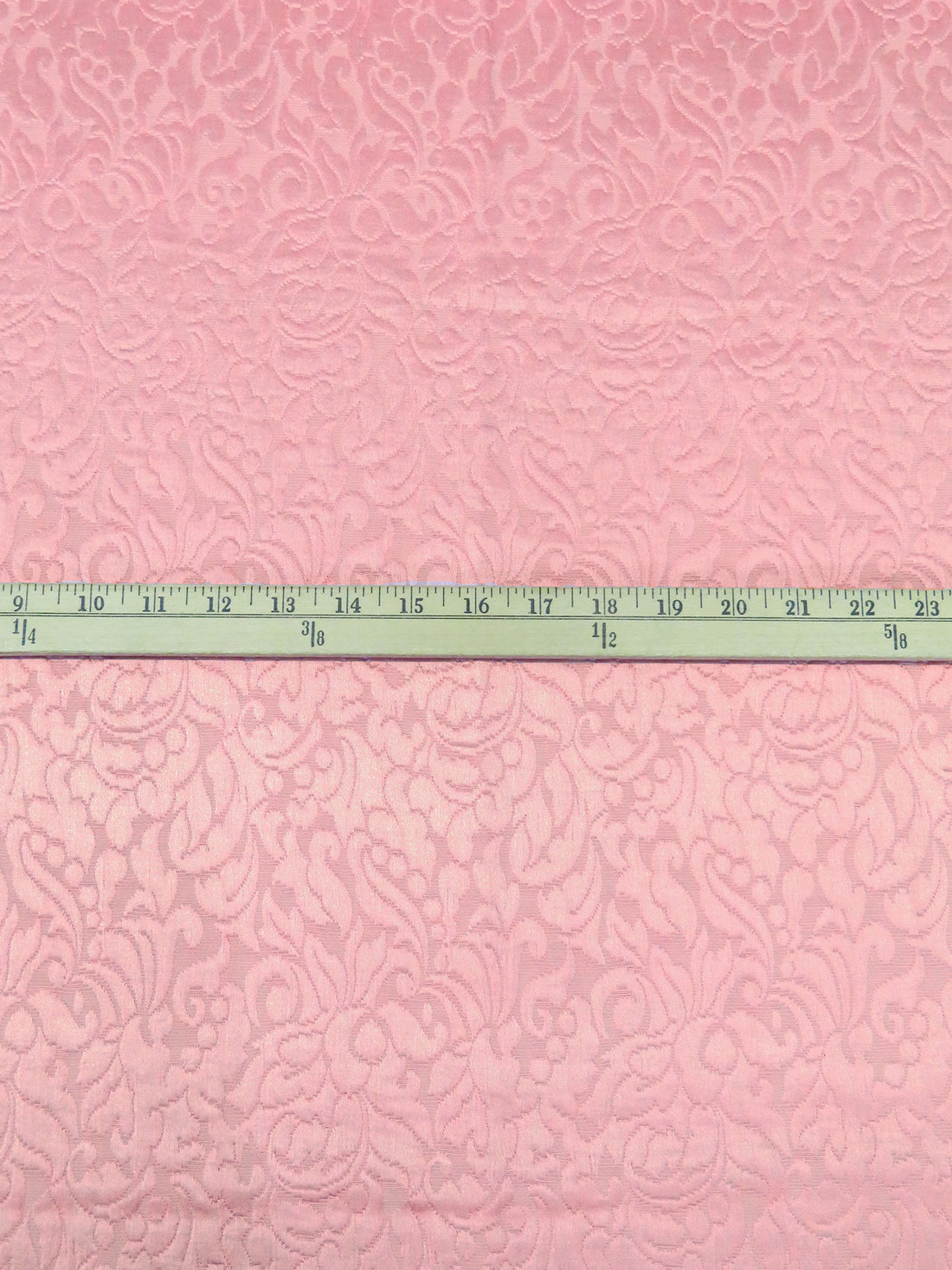 Light Pink Acetate/Cotton/Rayon Ornate Weave Brocade - Imported From Italy - 55W