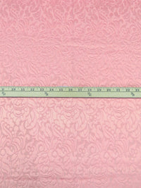 Light Pink Acetate/Cotton/Rayon Ornate Weave Brocade - Imported From Italy - 55W
