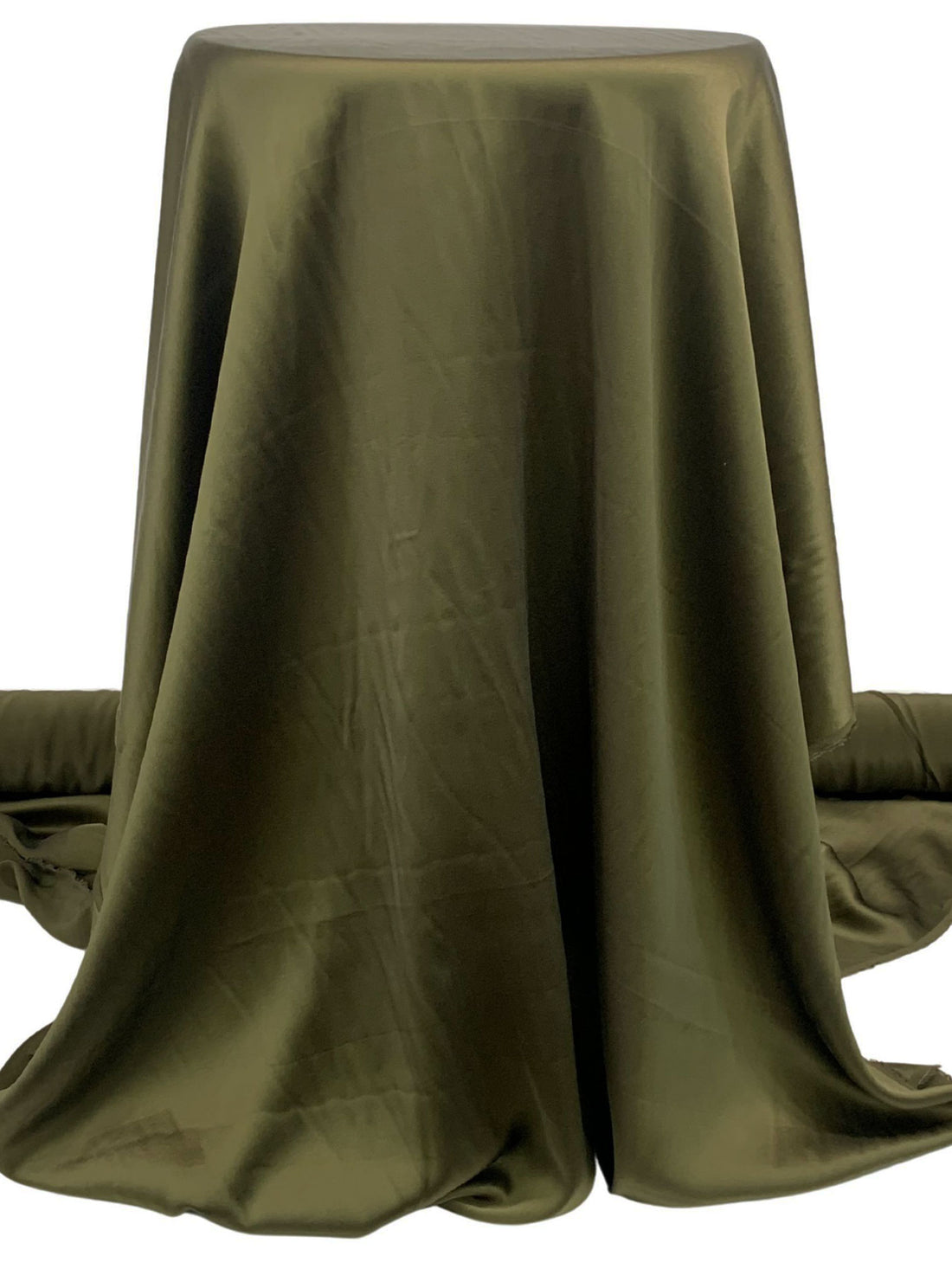 Rifle Green 100% Silk Charmeuse - NY Designer - 42W