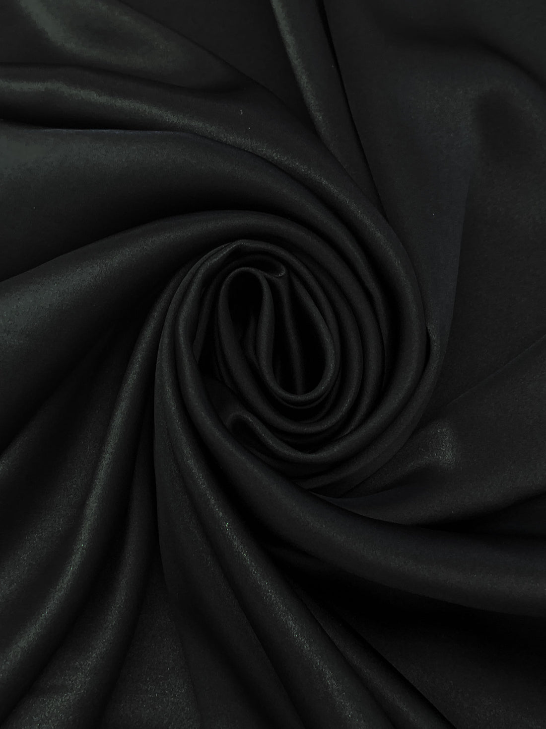 Black 100% Silk Charmeuse - NY Designer - 42W