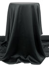 Black 100% Silk Charmeuse - NY Designer - 42W