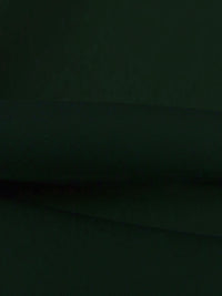 Dark Phthalo Green 100% Silk Double Georgette - NY Designer - 42W