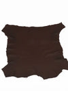 Hot Fudge Brown Lambskin Leather Skin - 1.5-3.5 Square Feet