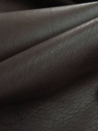 Hot Fudge Brown Lambskin Leather Skin - 1.5-3.5 Square Feet