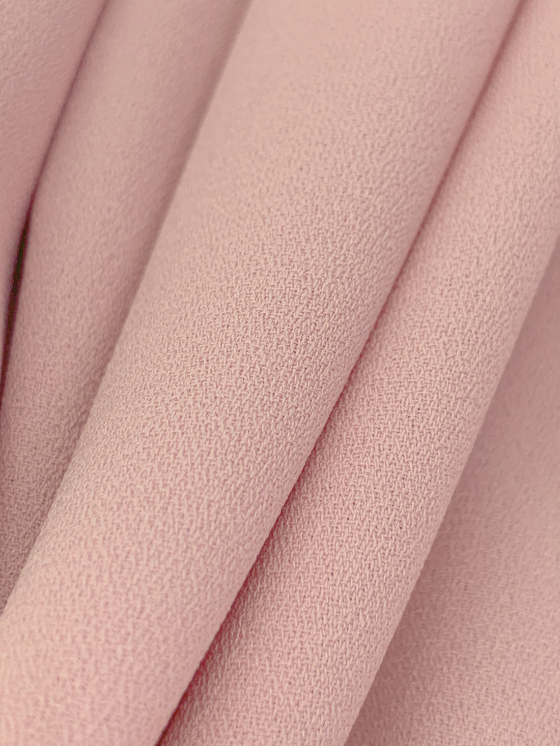 Mesa Pink Polyester/Acetate Crepe 44W