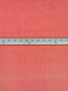 Salmon/Gold Silk/Metallic Vertical Stripe Weave Chiffon - NY Designer - 42W