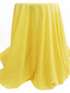 Daffodil Yellow 100% Polyester Challis 58W