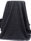 Dark Charcoal/Lavender Gray/Courtly Purple Polyester/Nylon/Spandex Space-Dyed Power Stretch Sweatshirt Fleece - Polartec - 60W