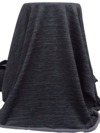 Dark Charcoal/Lavender Gray/Courtly Purple Polyester/Nylon/Spandex Space-Dyed Power Stretch Sweatshirt Fleece - Polartec - 60W