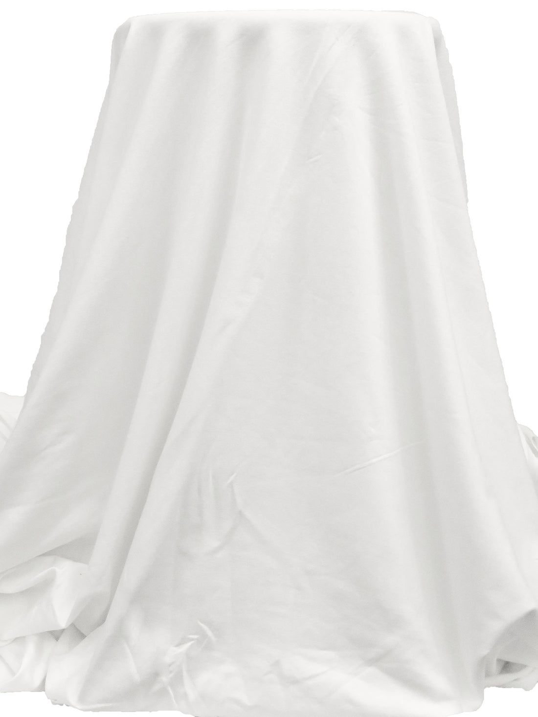 Daisy White 100% Cotton French Terry Knit 62W