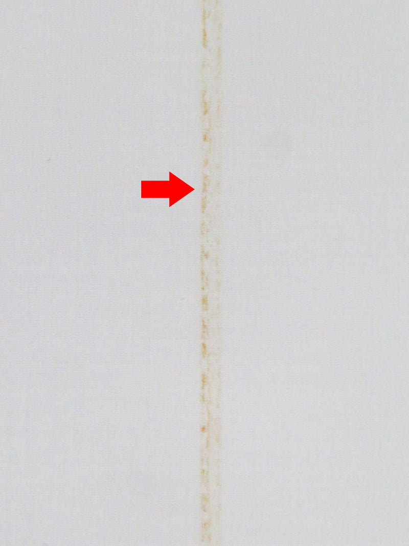 SOLD AS IS ONLY - White 100% Cotton Pin Dot Weave Suiting 55W