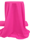 Persian Rose Pink 100% Polyester Crepe-Back Satin - Famous Dress Designer - 58W