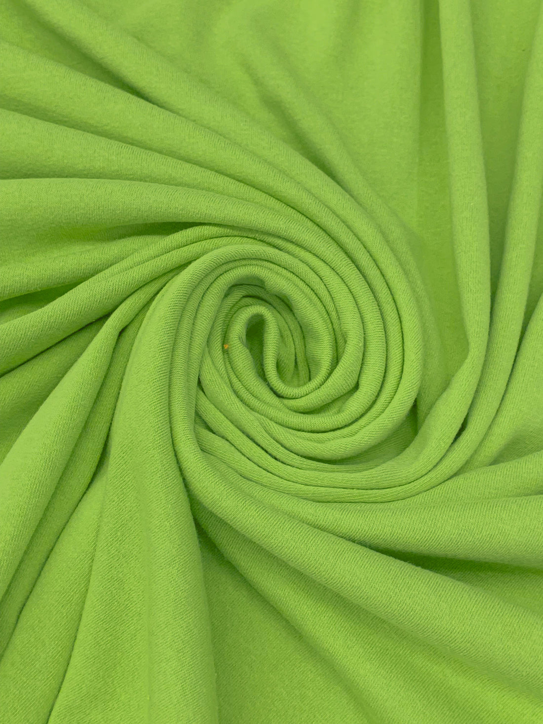 Spring Green Cotton/Polyester Terry Knit 62W