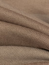 Lighit Taupe Brown/Dark Tan Polyester/Rayon Horizontal Stripe Sweater Jersey Knit 48W