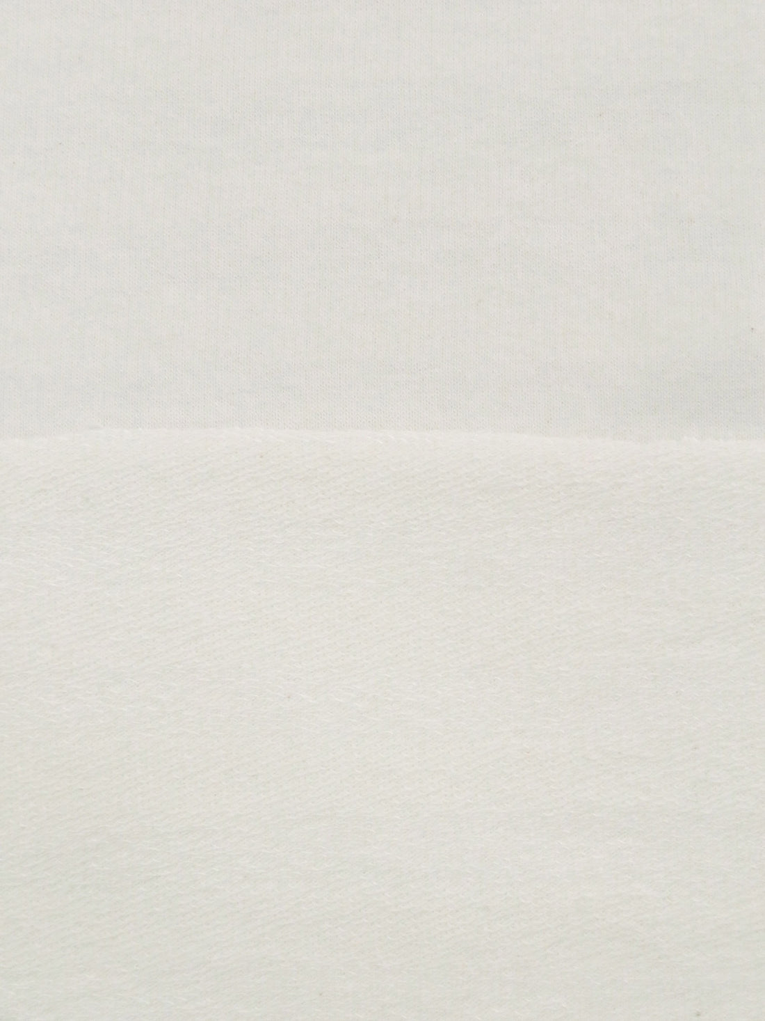 Alabaster Cotton/Lycra Faint Horizontal Stripe Weave French Terry Knit 57W