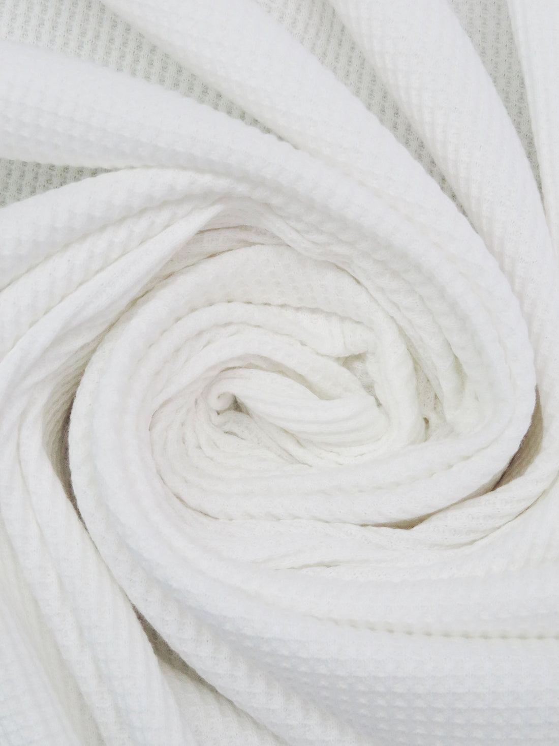 Daisy White 100% Cotton Thermal Knit 56W