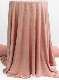 Rose Gold Rayon/Lycra Heathered Shimmer Jersey Knit 58W